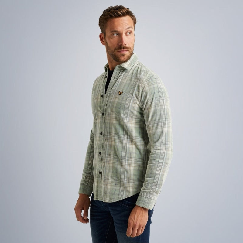 psi2311239 6415 shirt fine corduroy yarn dyed check pme legend overhemd crop2