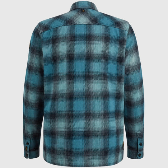 psi2311249 5281 long sleeve shirt cotton yarn dyed pme legend overhemd back