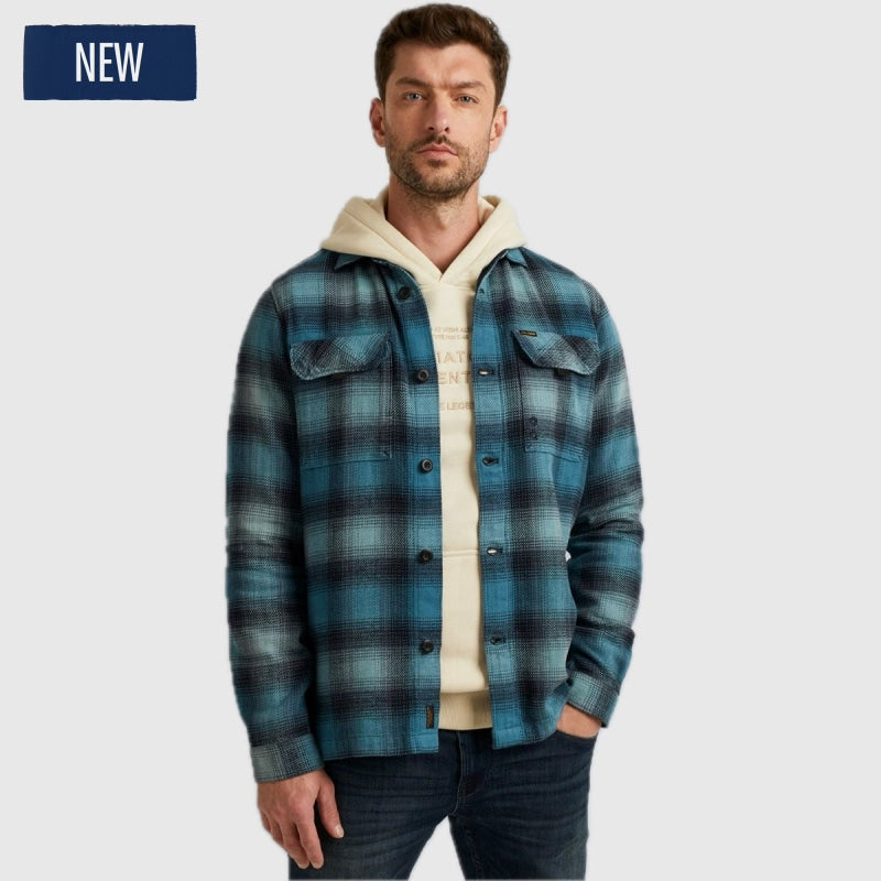 psi2311249 5281 long sleeve shirt cotton yarn dyed pme legend overhemd