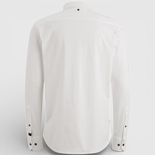 PSI2511234-7003 PME Legend Shirt Satin Jersey White / Wit