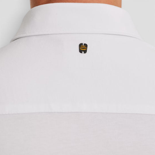 PSI2511234-7003 PME Legend Shirt Satin Jersey White / Wit