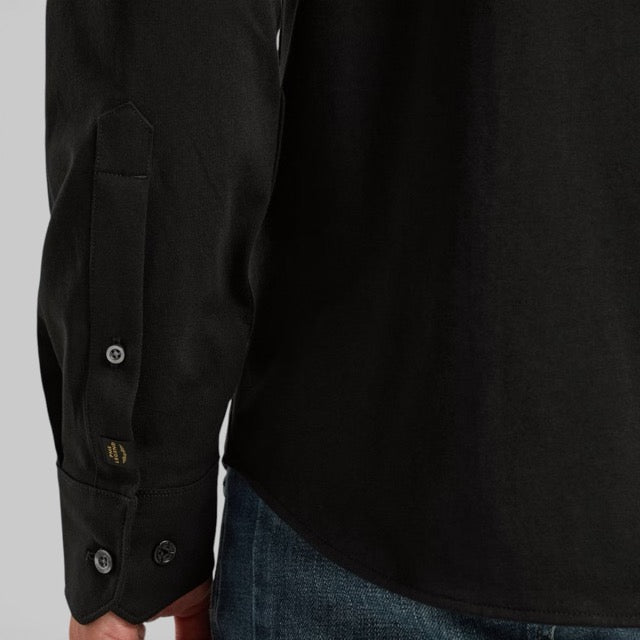 PSI2511234-999 PME Legend Shirt Satin Jersey BLACK