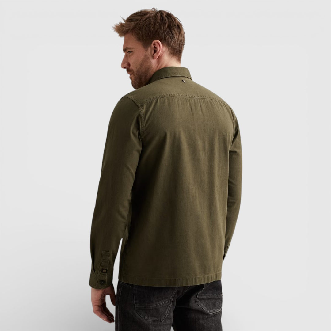 PSI2602220-6415 PME Legend Overhemd Fine Dobby Ivy Green / Groen