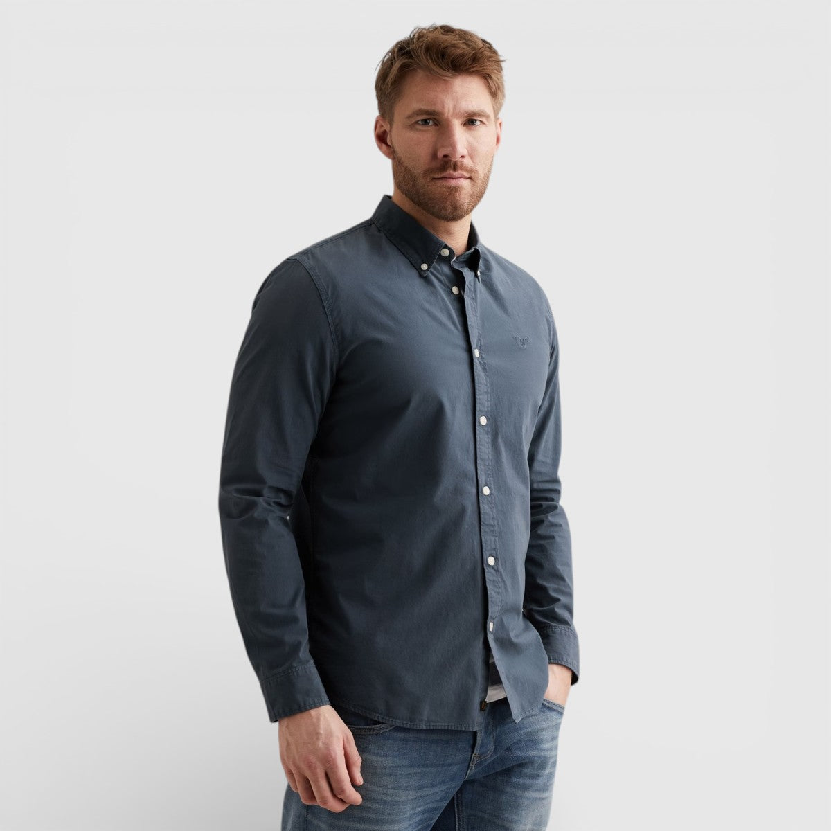 PSI650001-5056 PME Legend Overhemd American Classic Dark Denim