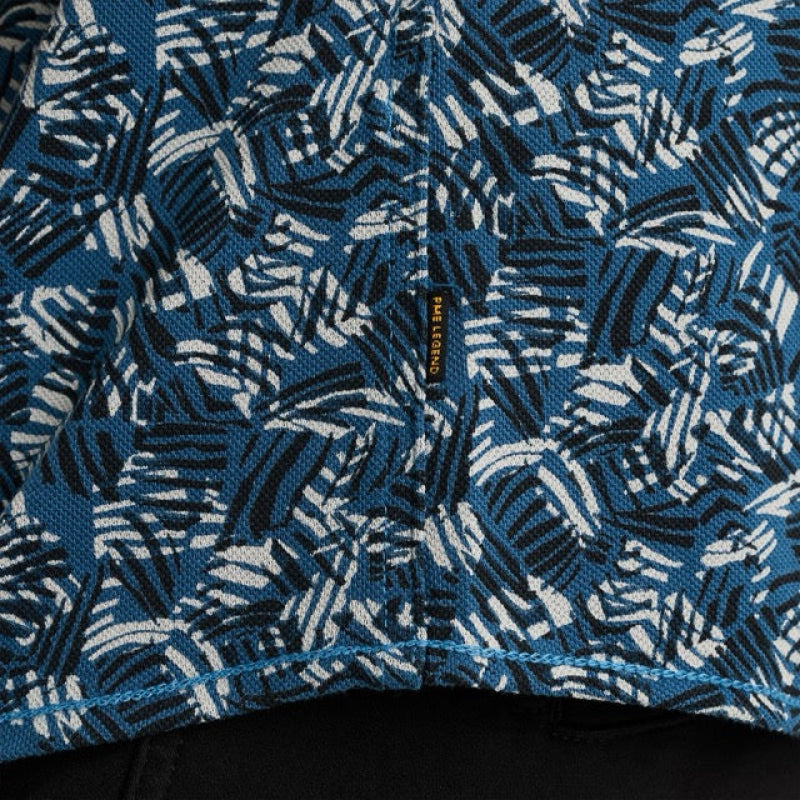  psis2403236-5187 shirt print on jersey pique pme legend shirt blue crop3