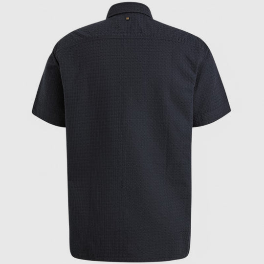 PSIS2503236-5281 PME Legend Shirt Structure Dobby Bone Salute/Navy