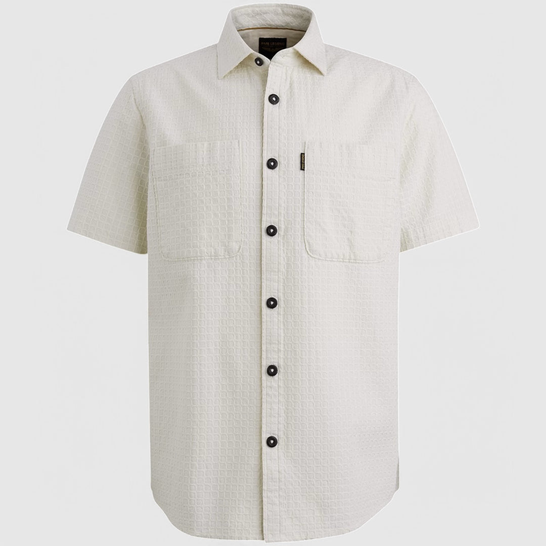 PSIS2503236-7013 PME Legend Shirt Structure Dobby Bone White
