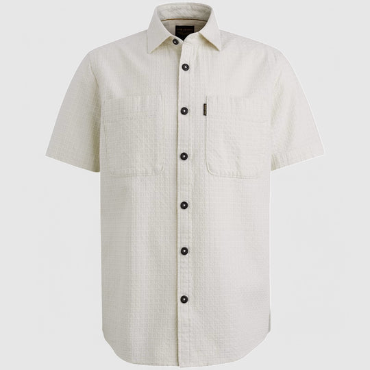 PSIS2503236-7013 PME Legend Shirt Structure Dobby Bone White
