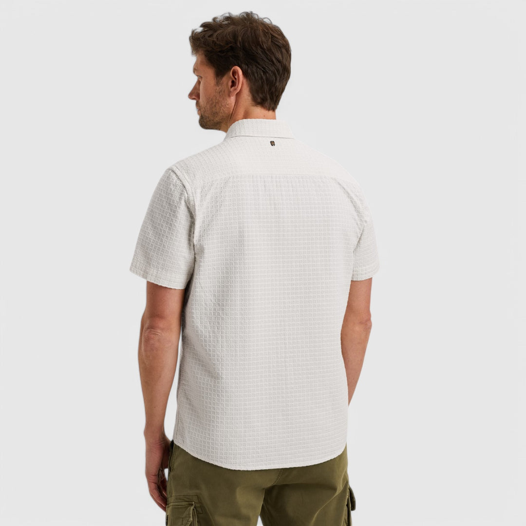 PSIS2503236-7013 PME Legend Shirt Structure Dobby Bone White