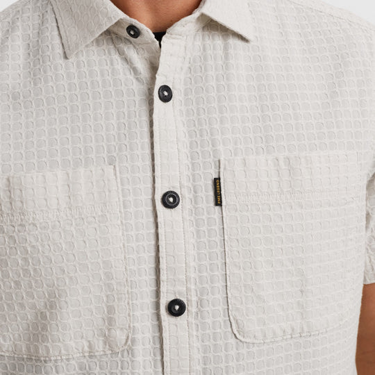 PSIS2503236-7013 PME Legend Shirt Structure Dobby Bone White