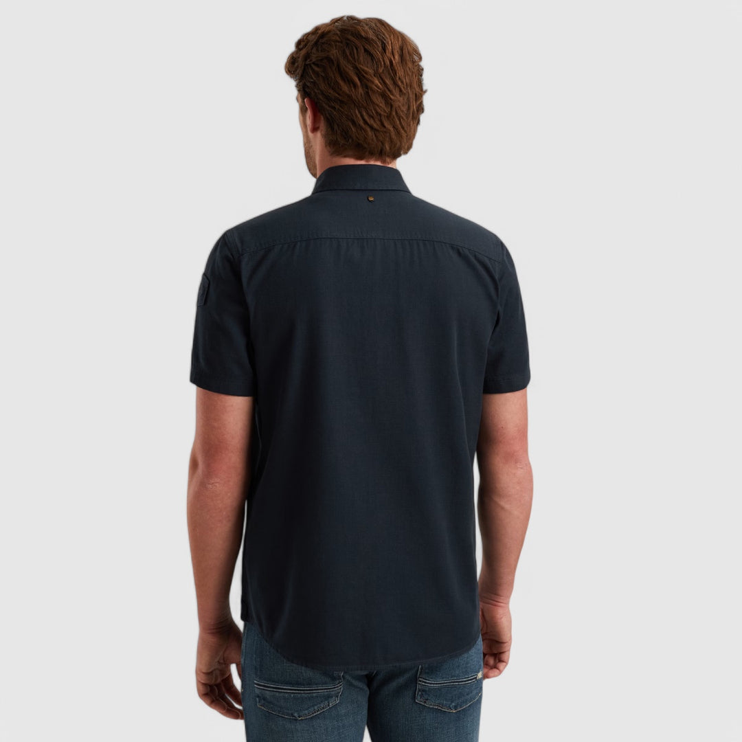 PSIS2503242-5281 PME Legend Shirt Slub Cotton Salute/Navy