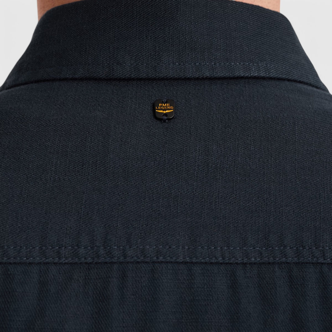 PSIS2503242-5281 PME Legend Shirt Slub Cotton Salute/Navy