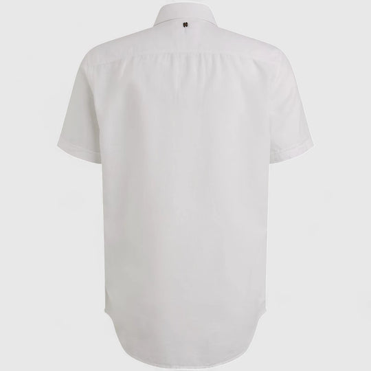 PSIS2504208-7003 PME Legend Shirt Shirt Cotton Linen 2 tone Bright White