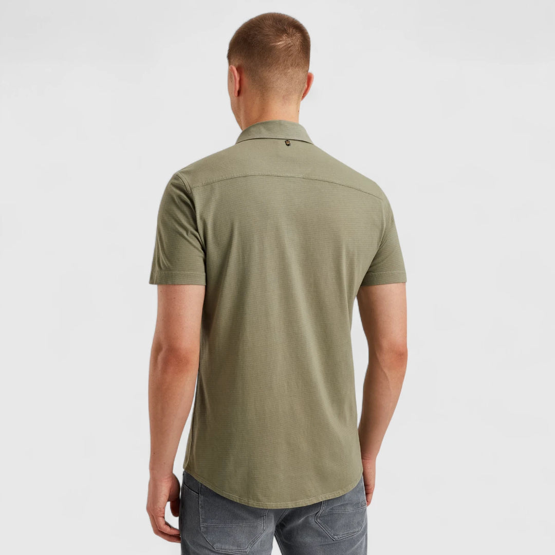 PSIS2505226-6170 PME Legend Shirt Yarn Dyed Jersey Stripe Shadow