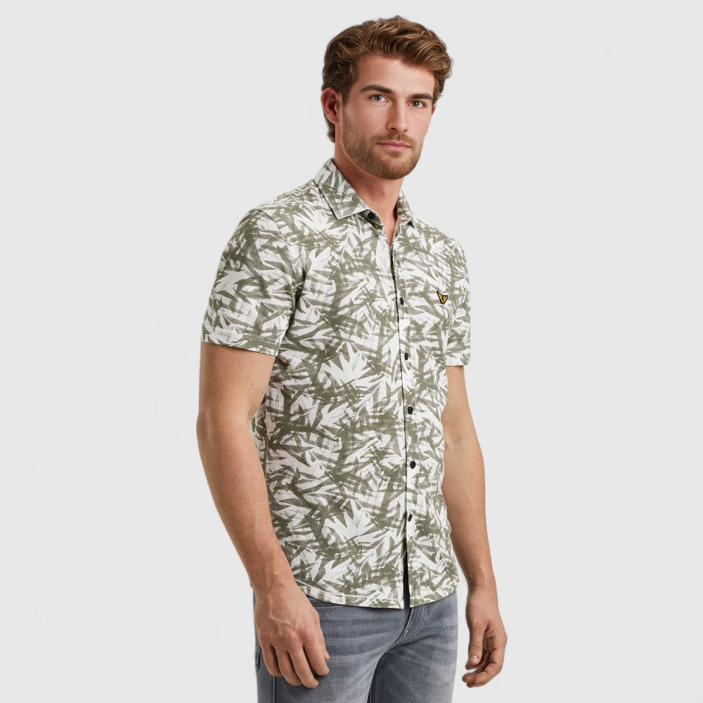 PME Legend Shirt Print On Jersey Pique