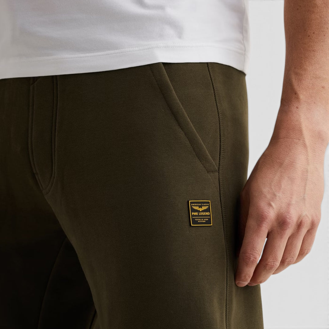 PSP2602621-6416 PME Legend Joggingbroek Skyglizer Olive Night / Groen