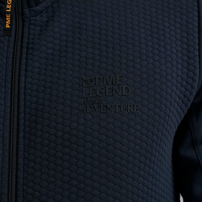 psw2308430 5281 zip jacket jacquard interlock sweat pme legend vest crop6