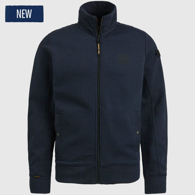 psw2308430 5281 zip jacket jacquard interlock sweat pme legend vest