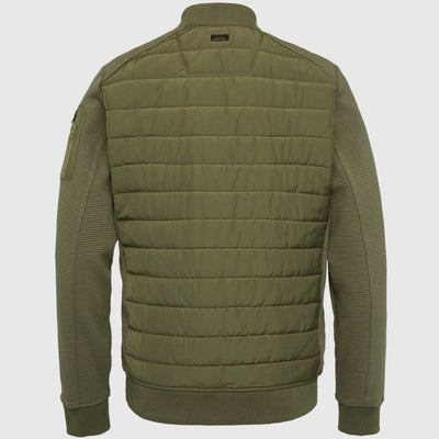 psw2308432 8036 zip jacket ottoman mixed padded nylon pme legend vest back