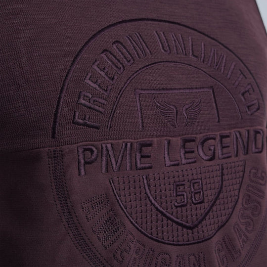 Crewneck Slub Look Jacquard Sweat Sweater