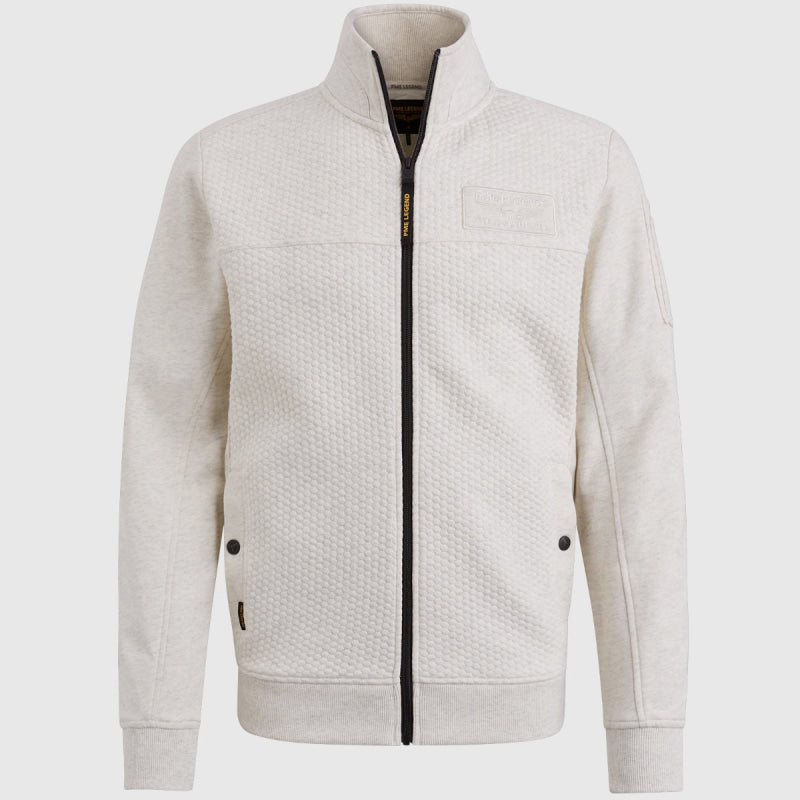 psw2402410-910 zip jacket jacquard interlock sweat pme legend vest crop7