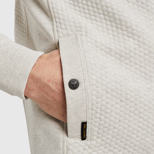 psw2402410-910 zip jacket jacquard interlock sweat pme legend vest crop4