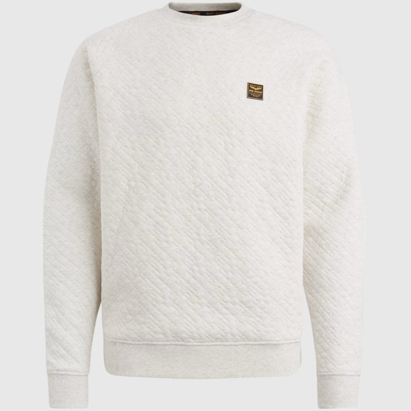 PSW2410471-910 PME Legend Crewneck Cable Jacquard Sweat