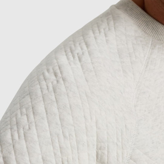 PSW2410471-910 PME Legend Crewneck Cable Jacquard Sweat