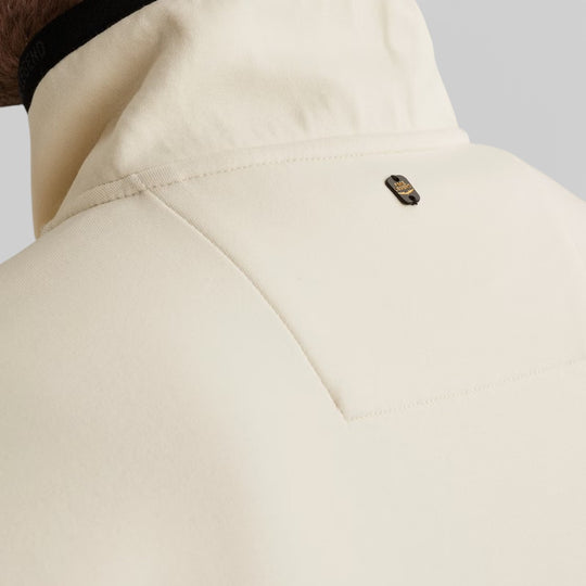 PSW2602476-7013 PME Legend Zip Jacket Jacquard Interlock Sweat Bone White / Wit