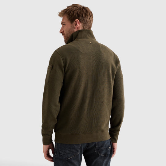 PME Legend Sweater Half Zip met Flight Pocket