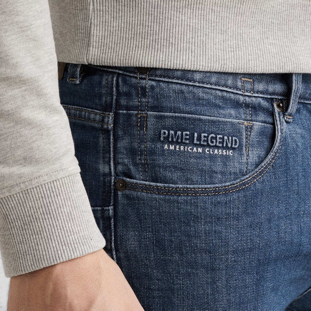 PTR120-BMC PME Legend NightFlight Jeans Blue Mid Clean