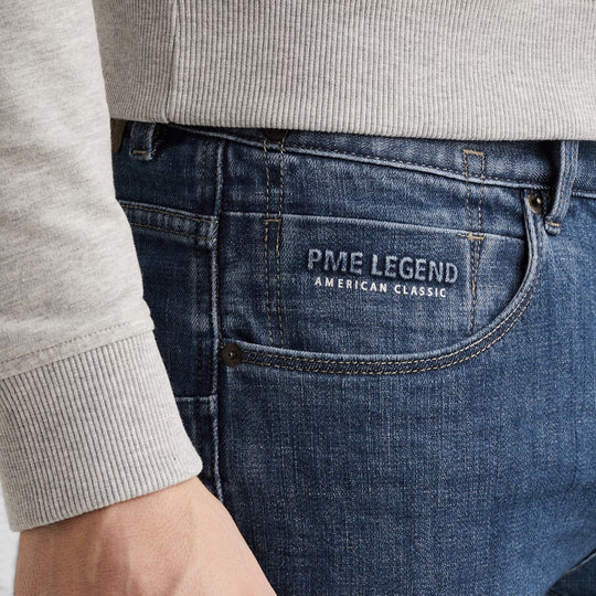 PTR120-BMC PME Legend NightFlight Jeans Blue Mid Clean