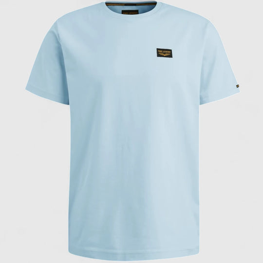 PTSS0000555-5326 PME Legend Short Sleeve Round Neck Guyver T-Shirt Airy Blue / Lichtblauw