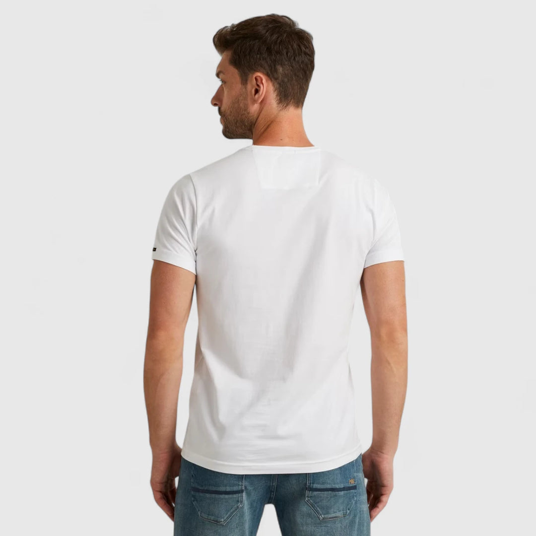 round neck guyver t-shirt ptss0000555 7003 pme legend shirt white
