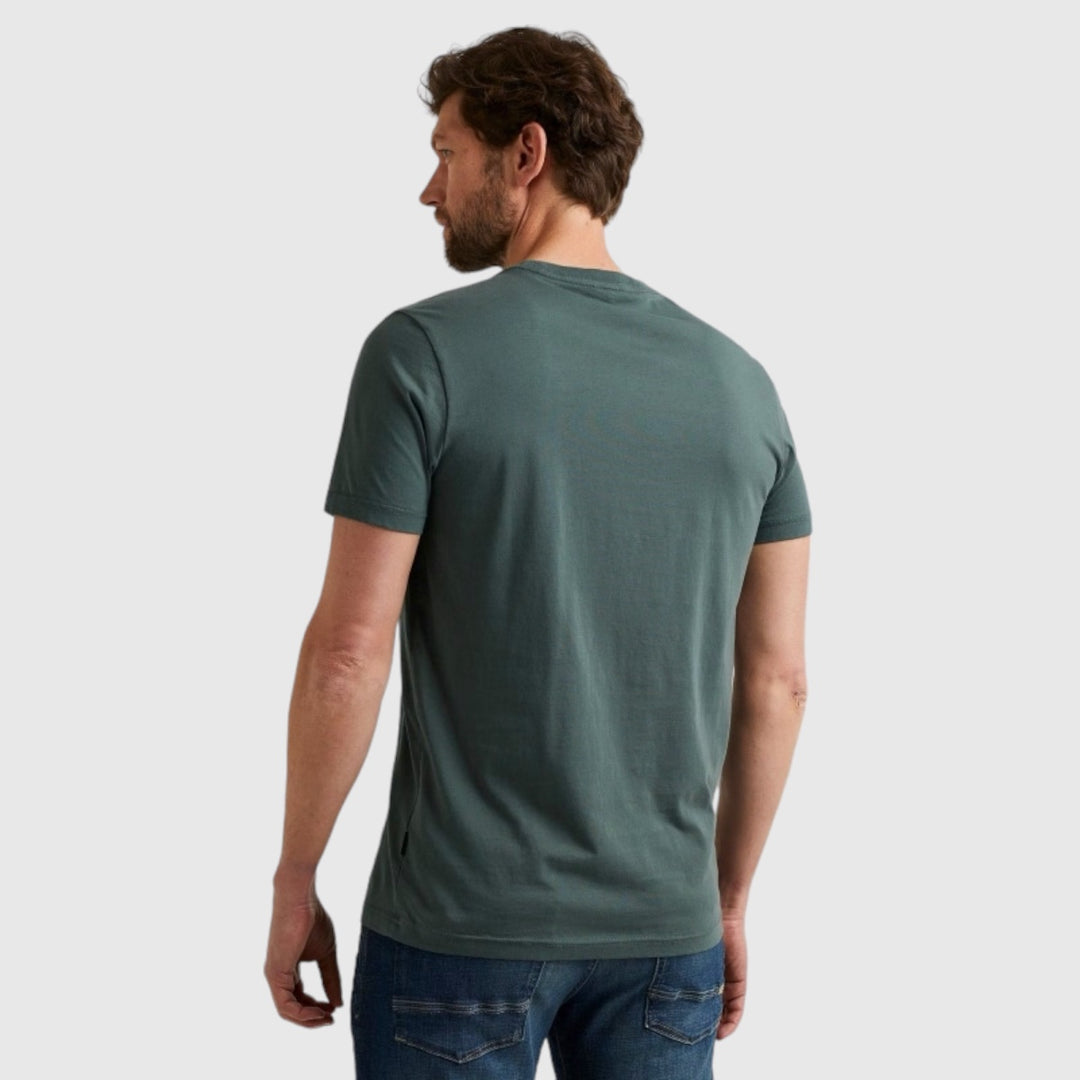 Maillot simple à manches courtes et col rond