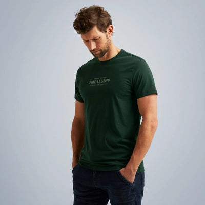 ptss2309565 6429 round neck cotton jersey pme legend t-shirt scarab crop2