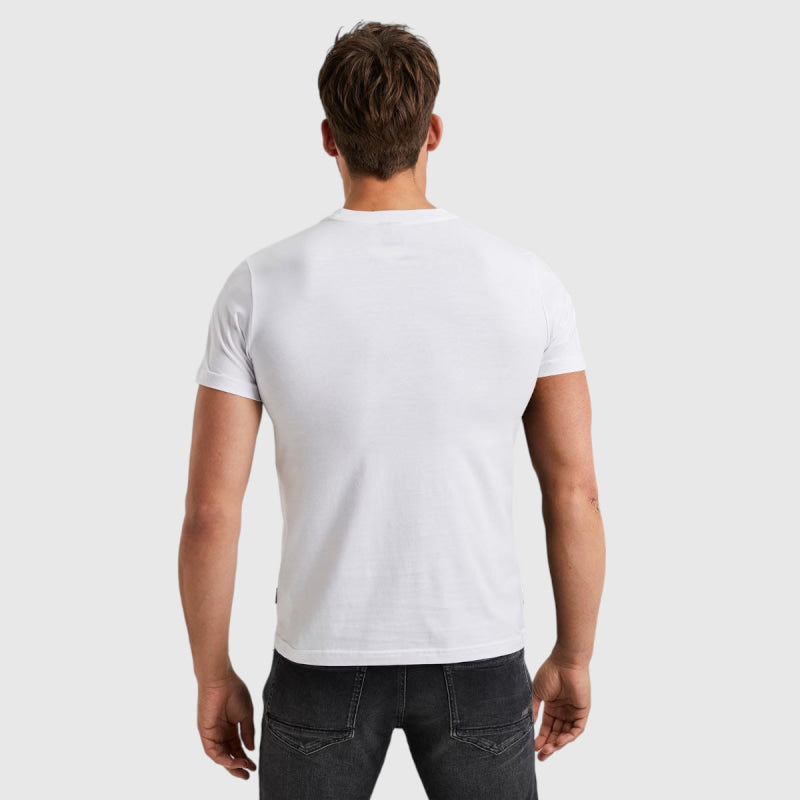 ptss2402574-7003 round neck single jersey pme legend t-shirt white back