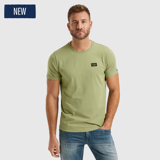 ptss2403599-6377 round neck guyver t-shirt pme legend shirt sage