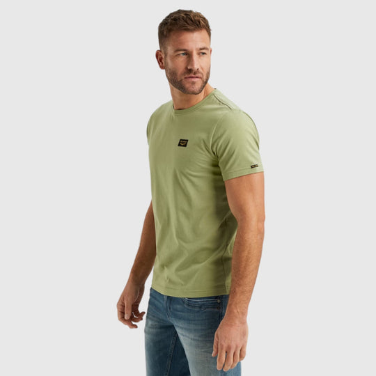 ptss2403599-6377 round neck guyver t-shirt pme legend shirt sage crop1