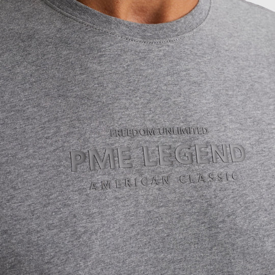 PTSS2409566-940 PME Legend Short Sleeve Round Neck Cotton Elastane Jersey