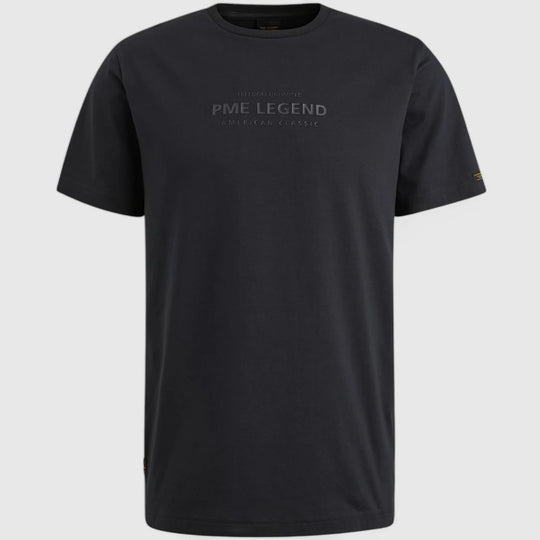 PTSS2504584-5281 PME Legend Round Neck Cotton Elastane Jersey Salute/Navy