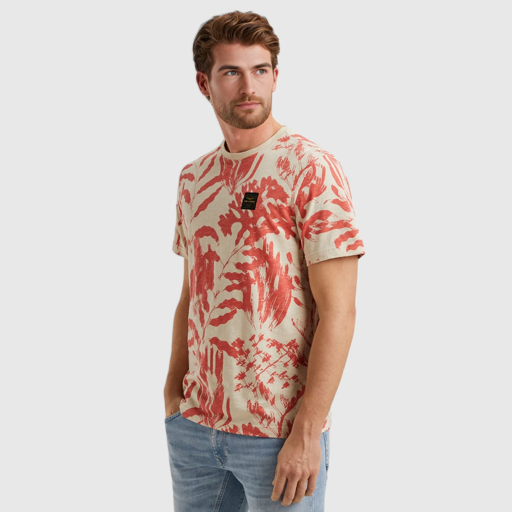 PME Legend T-Shirt Slub Jersey All Over Print