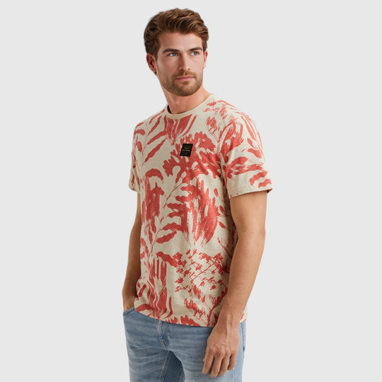 PME Legend T-Shirt Slub Jersey All Over Print