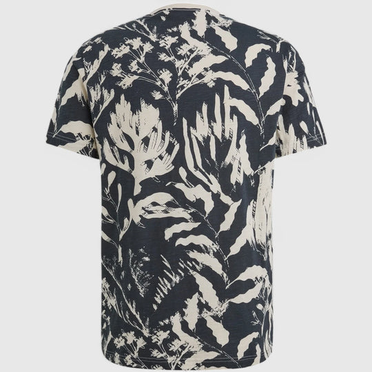 PTSS2504588-5281 PME Legend T-Shirt Slub Jersey All Over Print Salute