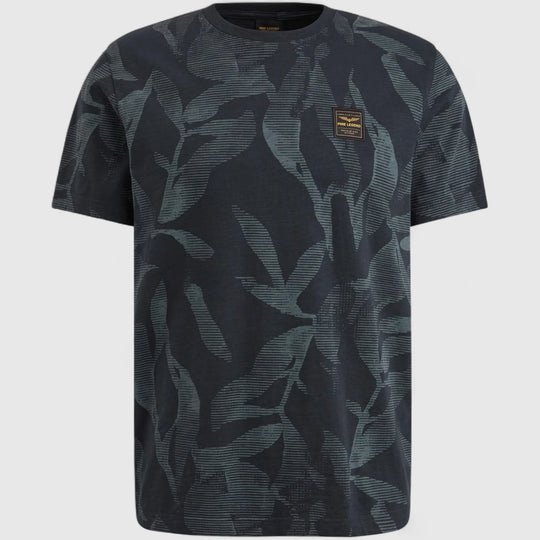 PME Legend T-Shirt Slub Jersey All Over Print