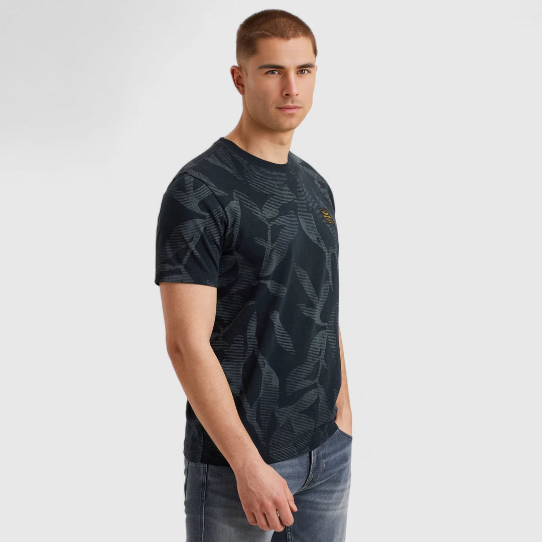 PME Legend T-Shirt Slub Jersey All Over Print