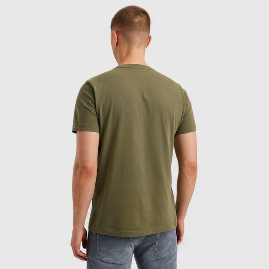 PTSS2504592-6149 PME Legend Round Neck Single Jersey Deep Lichen Green