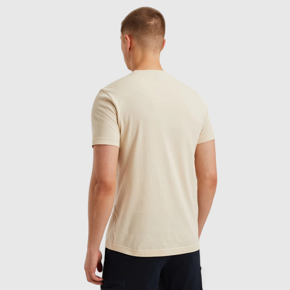 PTSS2504592-7013 PME Legend Round Neck Single Jersey Bone White