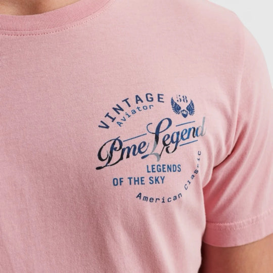 PTSS2504596-4038 PME Legend T-Shirt Jersey Play Moonlight Mauve