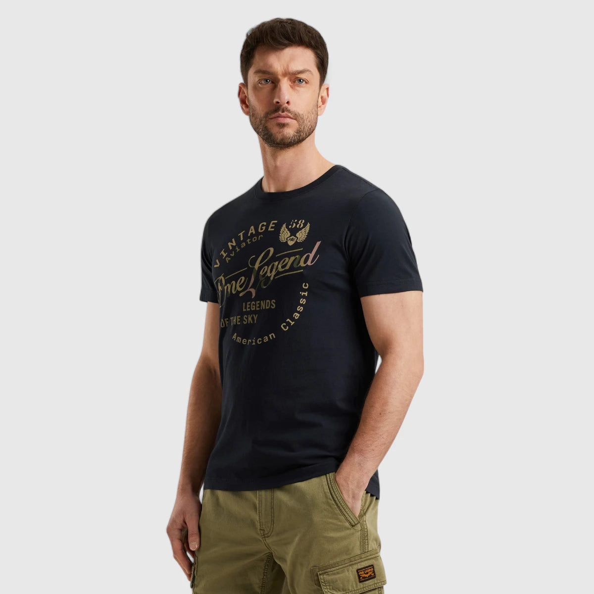 PTSS2504596-5281 PME Legend T-Shirt Jersey Play Salute